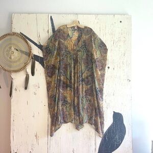 BOHO AUSTRALIA Dreamy Floral Maxi Kaftan SZ: OS